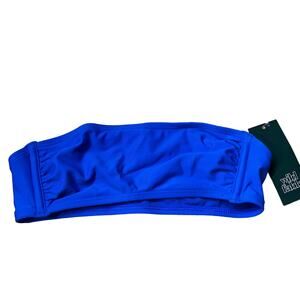 Wild Fable Women's Cobalt Blue Pullover Bandeau Bikini Top - Size XS - NWT